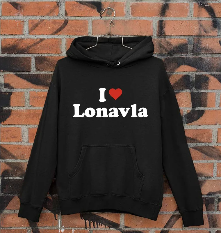 oversized pullover sweatshirtI Love Lonavla Unisex Hoodie for Men/Women