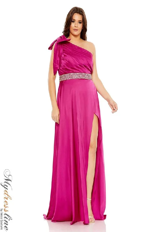 silk dressMac Duggal 49576