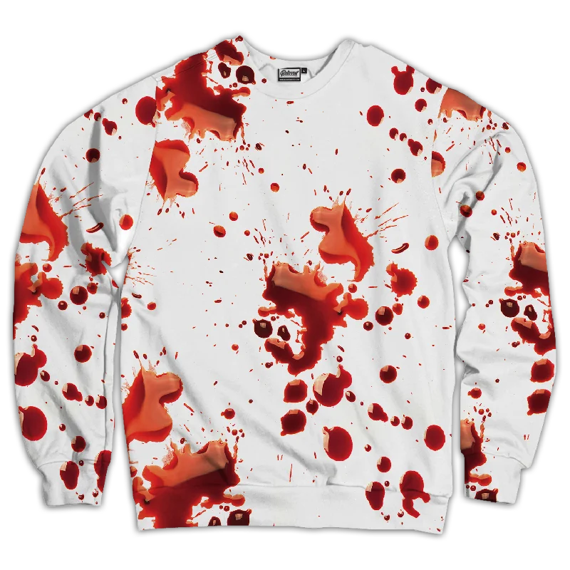 eco-friendly sports hoodieBlood Splatter Unisex Sweatshirt