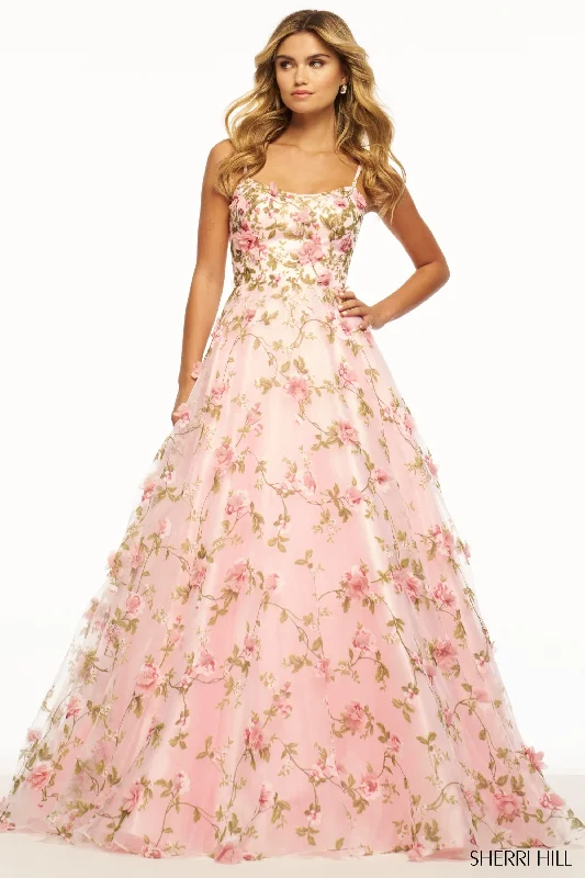 ruffle dressSherri Hill 56107