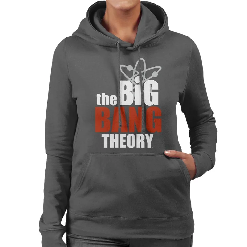 fleece hoodie for winterBig Bang Theory Classic Logo Women's Hooded Sweatshirt