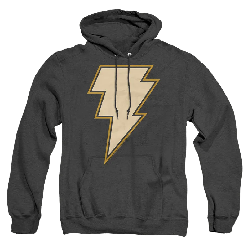 lightweight pullover hoodieBlack Adam Black Adam Chest Emblem - Heather Pullover Hoodie