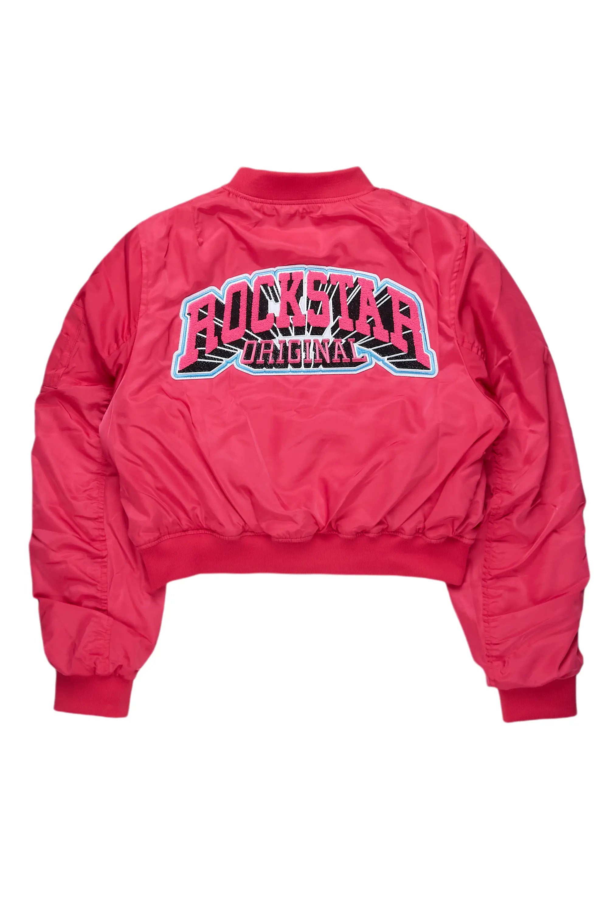 Dontheria Hot Pink Bomber Jacket