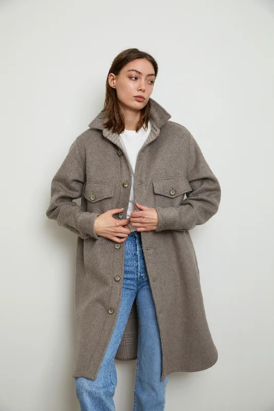 Oversized Cottage Coat