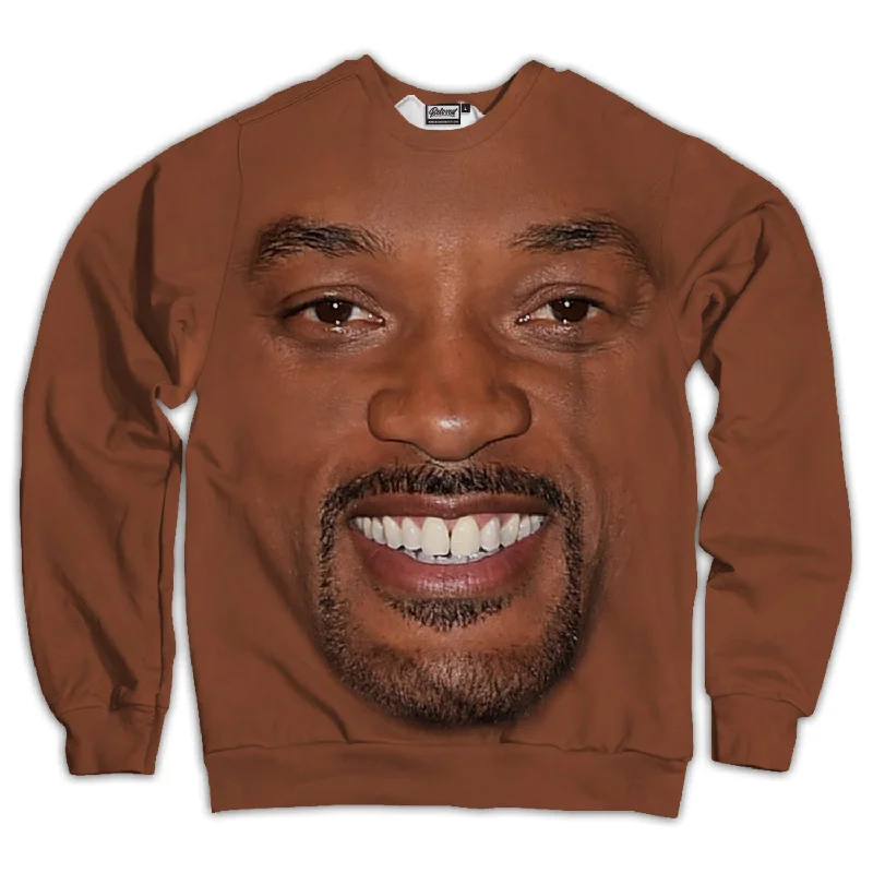 modern sports hoodieWill Smith Face Unisex Sweatshirt