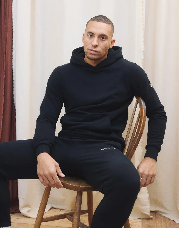 activewear hoodiePatch Hoodie in Black