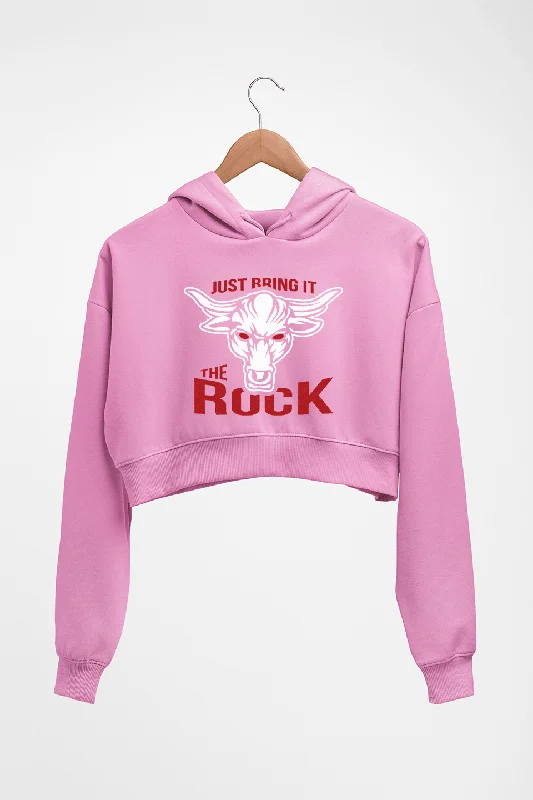 oversized pullover sweatshirtThe Rock Crop HOODIE FOR WOMEN