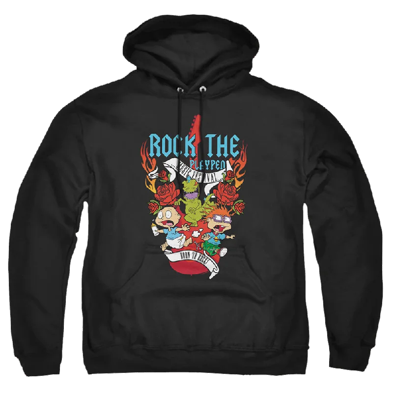 cozy hooded sweatshirtRugrats Rock The Playpen Music Festival - Pullover Hoodie