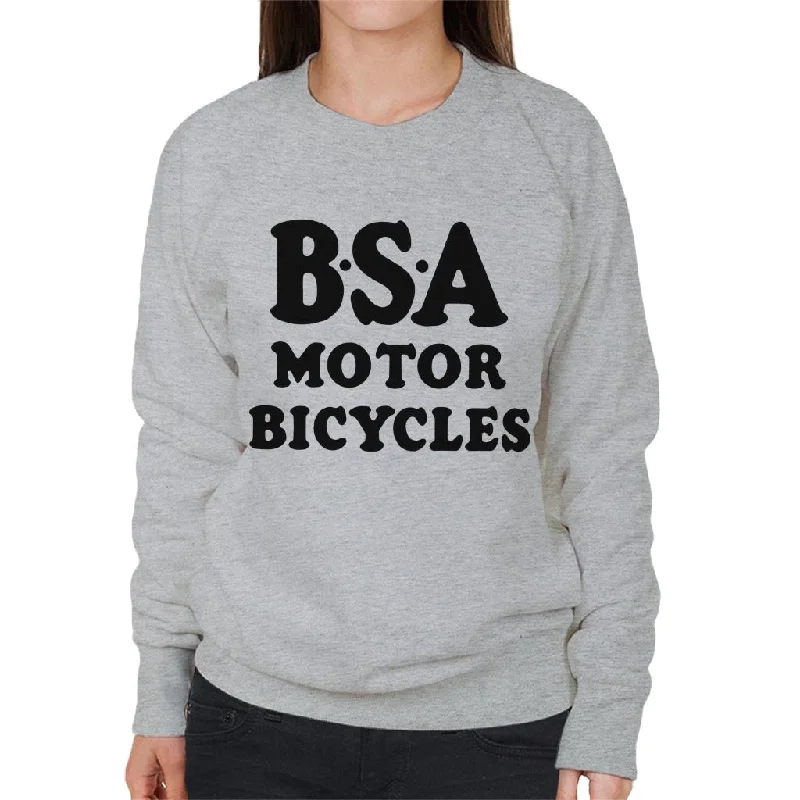 classic gym sweatshirtBSA Motor Bicycles Women's Sweatshirt