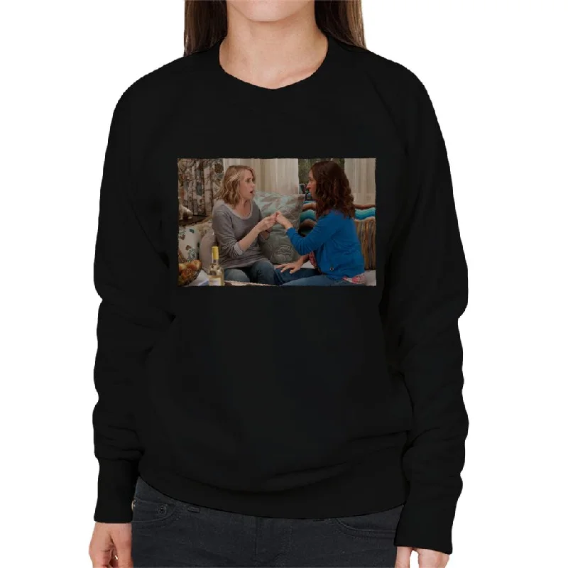 premium athletic sweatshirtBridesmaids Annie And Lillian Reveals Engagement Women's Sweatshirt