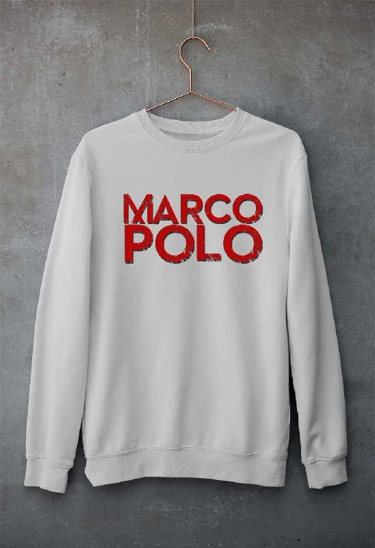 oversized sports sweatshirtMarco Polo Unisex Sweatshirt for Men/Women