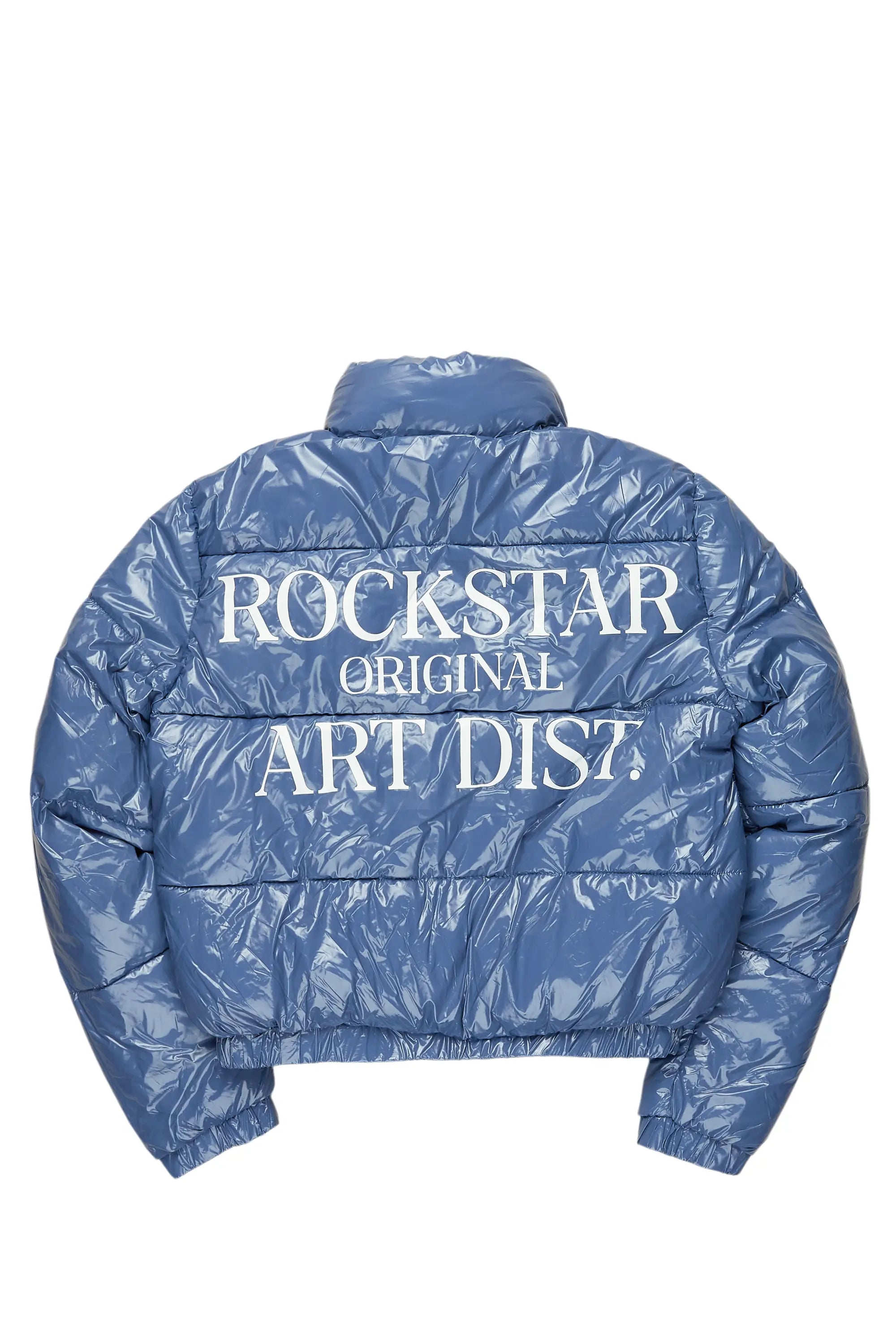 Chakelia Blue Puffer Jacket