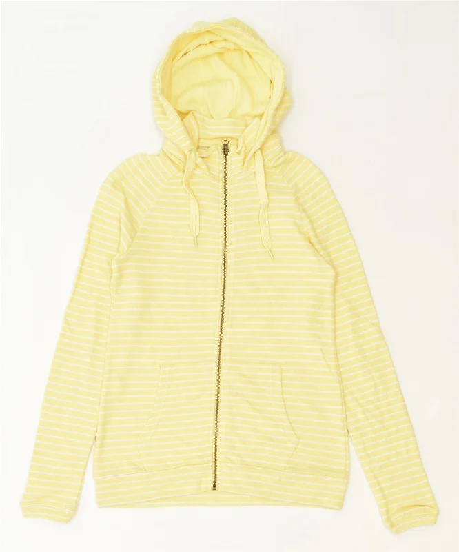 zip-up hoodie for gymMOUNTAIN WAREHOUSE Womens Zip Hoodie Sweater UK 10 Small Yellow