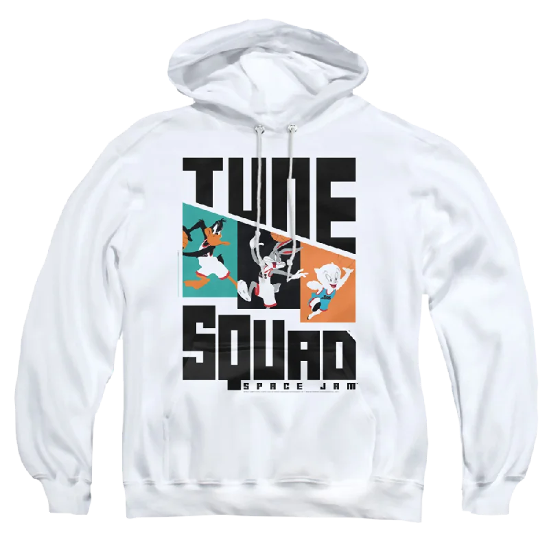 soft hoodieSpace Jam - A New Legacy Tune Squad Pattern Characters - Pullover Hoodie