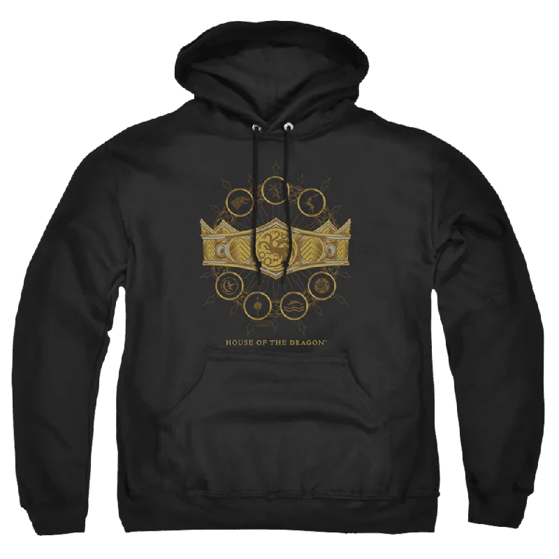 trendy hooded sweatshirtHouse of the Dragon Crown - Pullover Hoodie