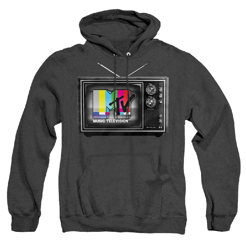 fashion-forward hoodieMTV Mtv Tv - Heather Pullover Hoodie