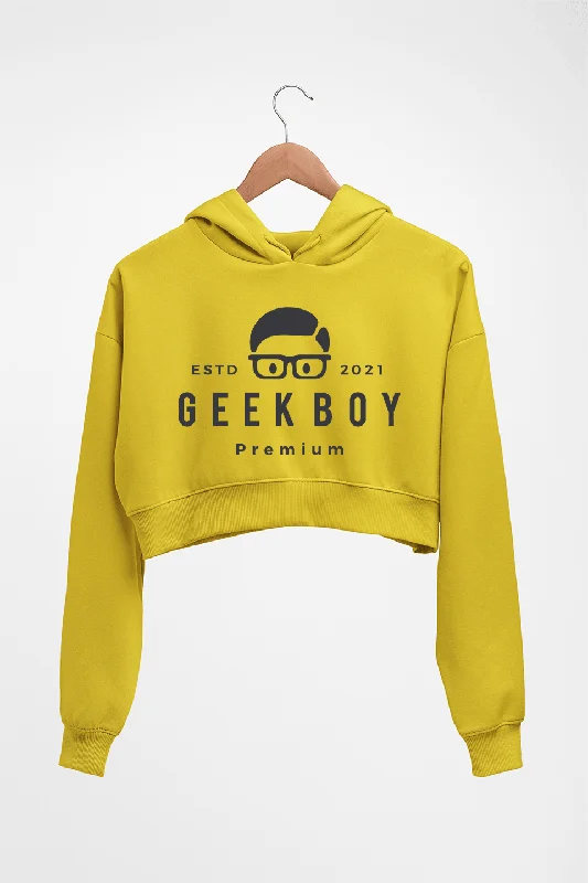 fitted hoodieGeek Crop HOODIE FOR WOMEN