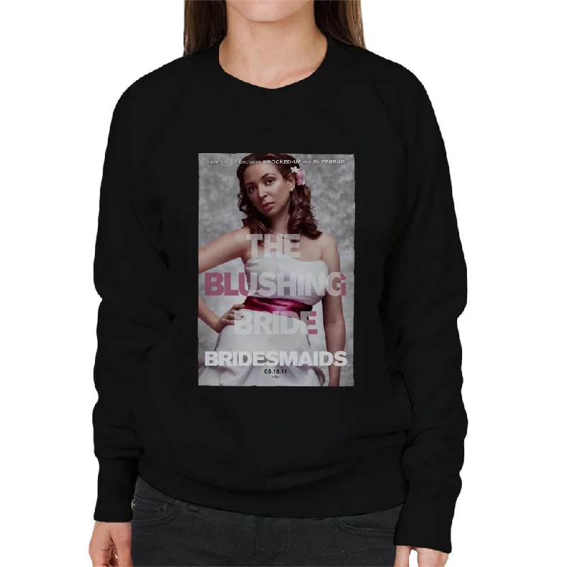 cool workout sweatshirtBridesmaids Lillian The Blushing Bride Women's Sweatshirt