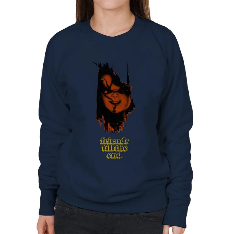 urban activewear hoodieChucky Friends Till The End Women's Sweatshirt