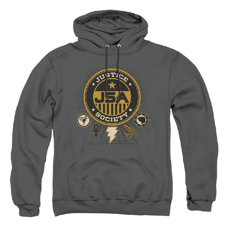 trendy hooded sweatshirtBlack Adam Black Adam Justice Society - Pullover Hoodie