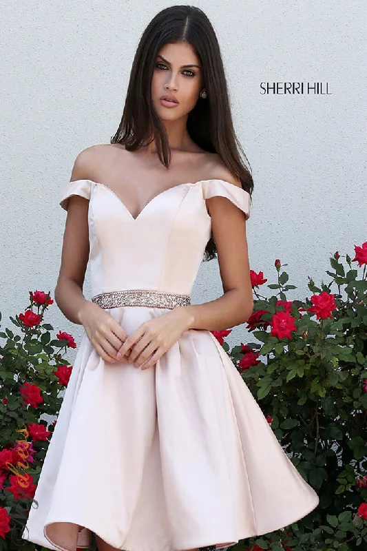 elegant shift dressSherri Hill 50815