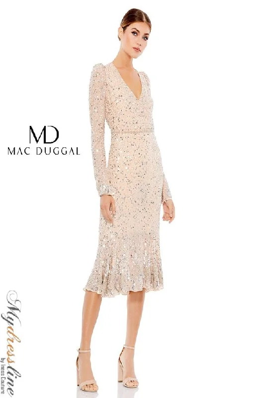 casual summer dressMac Duggal 10740D