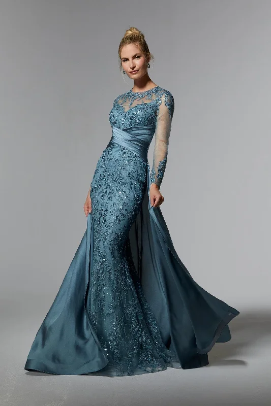 draped dressMorilee 72937