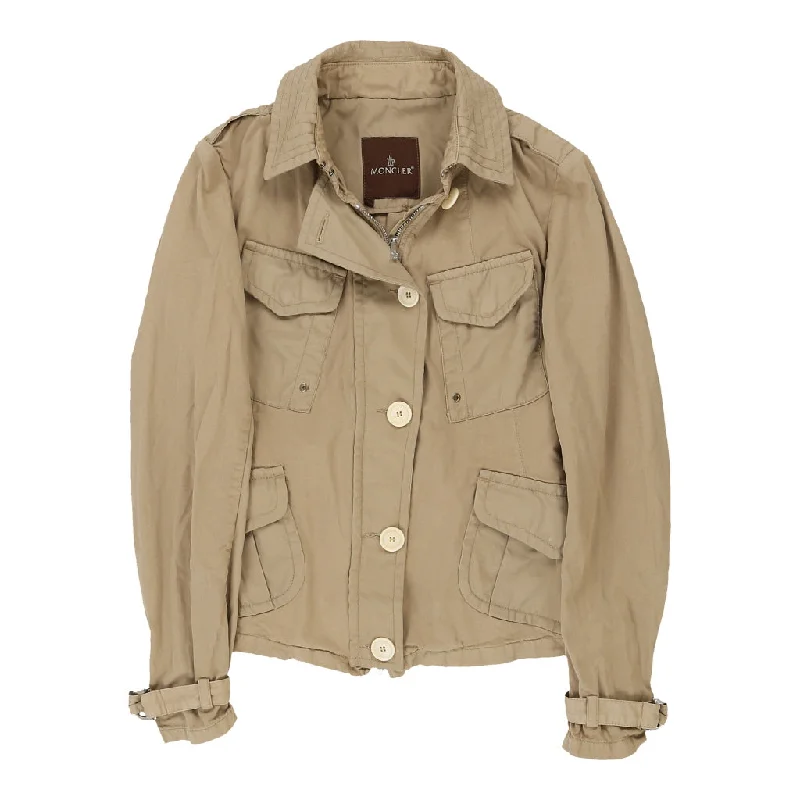 Moncler Jacket - Small Beige Cotton