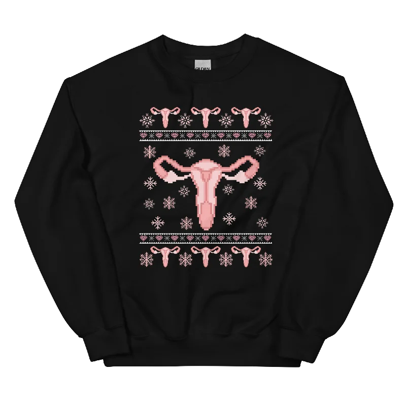 cool workout sweatshirtUterus Ugly Unisex Sweatshirt