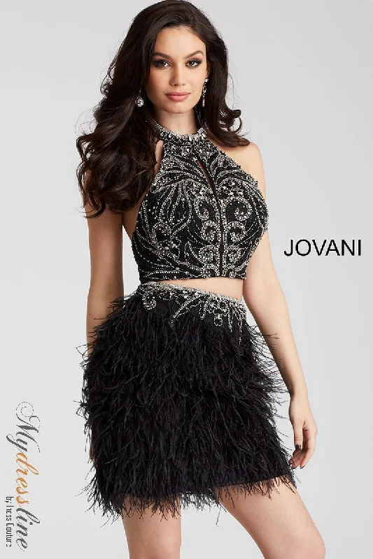 one-shoulder dressJovani 51527