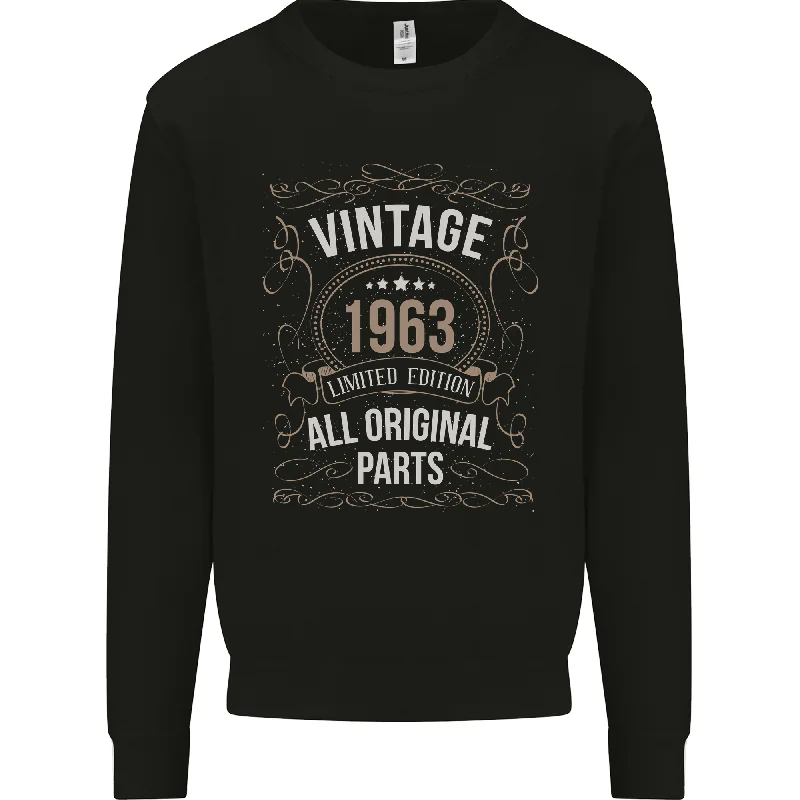 fashion gym hoodie61st Birthday Limited Edition 1963 Mens Sweatshirt Jumper