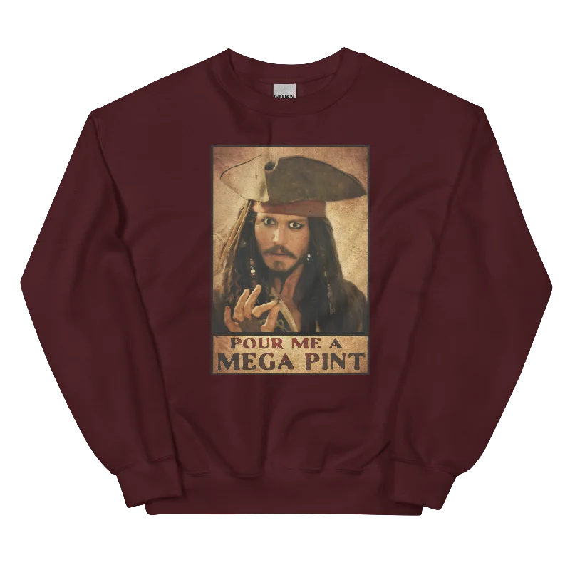 warm athletic hoodiePour Me Mega Pint Unisex Sweatshirt