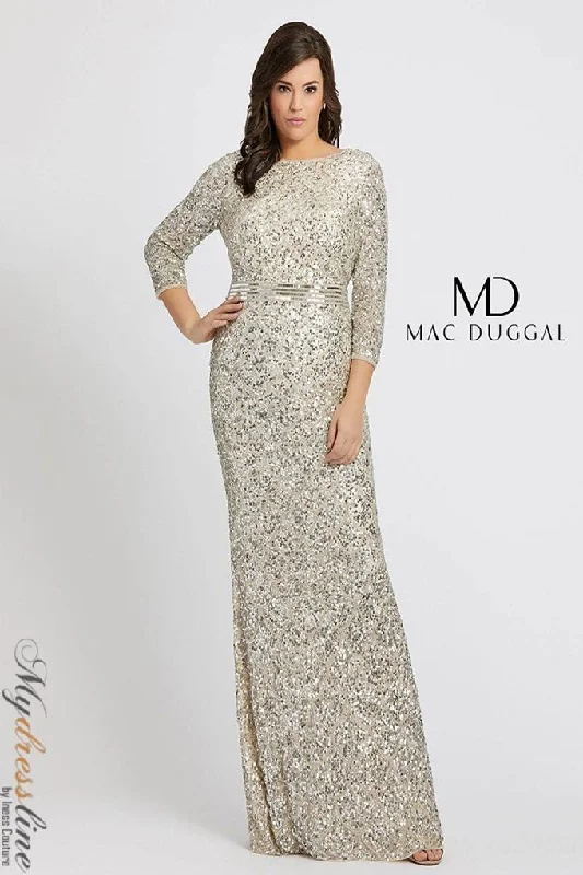 romantic dressMac Duggal 5025