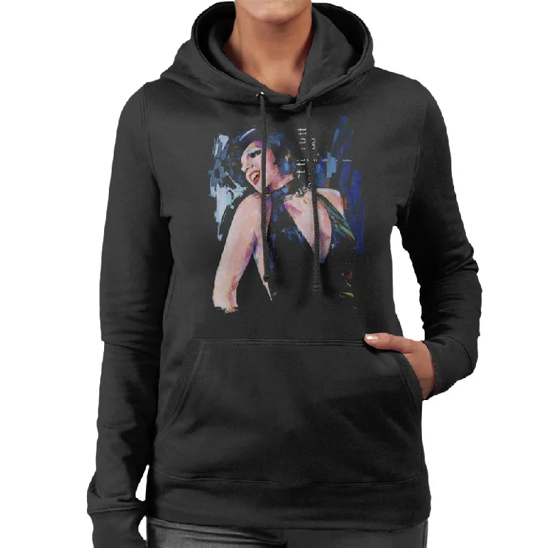 stylish training hoodieSidney Maurer Original Portrait Of Liza Minnelli Cabaret Women's Hooded Sweatshirt