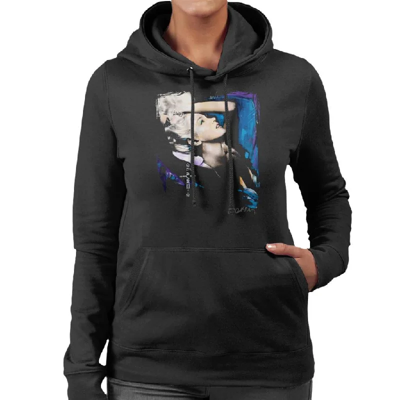 performance workout sweatshirtSidney Maurer Original Portrait Of Marilyn Monroe Pose Women's Hooded Sweatshirt