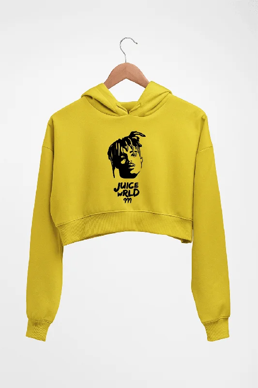 trendy zip-up hoodieJuice WRLD Crop HOODIE FOR WOMEN