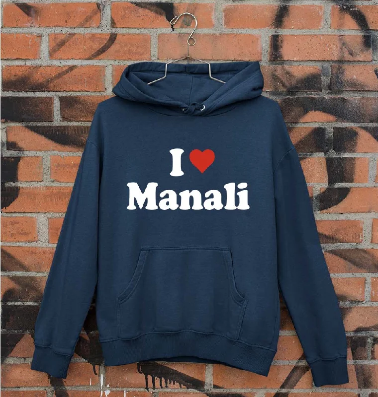 breathable hoodieI Love Manali Unisex Hoodie for Men/Women