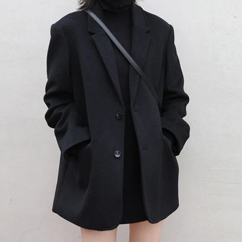 Woolen Coat Suit Jacket