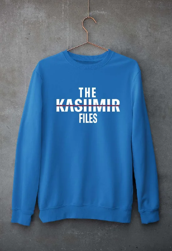 graphic gym sweatshirtThe Kashmir Files Unisex Sweatshirt for Men/Women