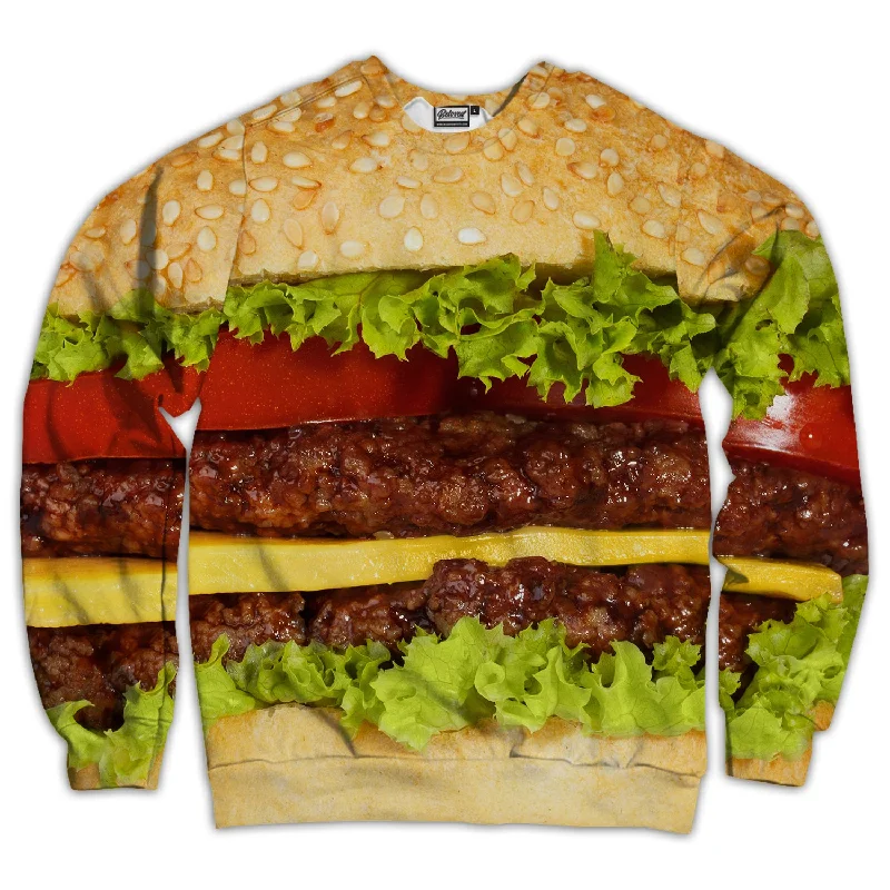 functional sports hoodieBurger Unisex Sweatshirt