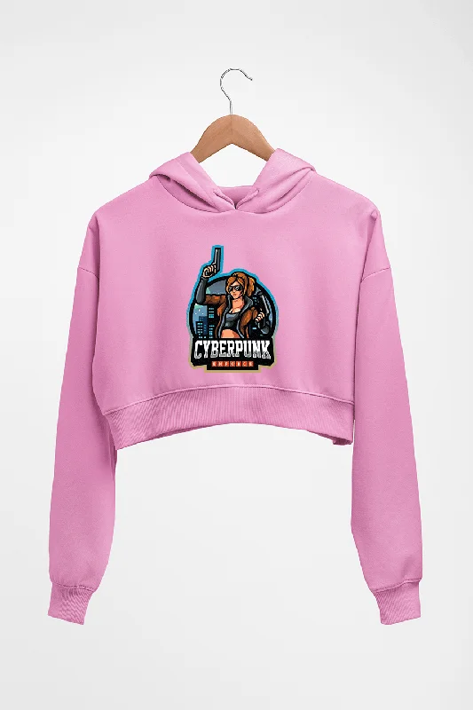 slim fit hoodieCyberpunk Crop HOODIE FOR WOMEN