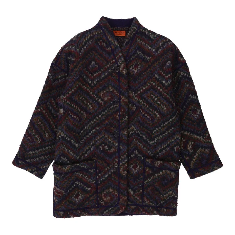 Missoni Coat - Large Multicoloured Wool Blend