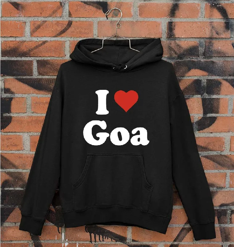 luxe hoodieI Love Goa Unisex Hoodie for Men/Women