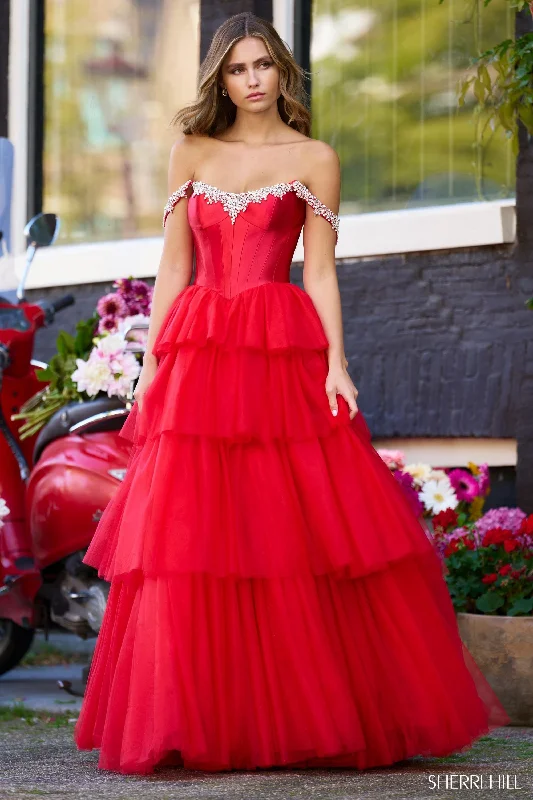 midi dressSherri Hill 56147