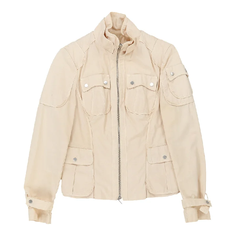 Moncler Jacket - Small Cream Cotton