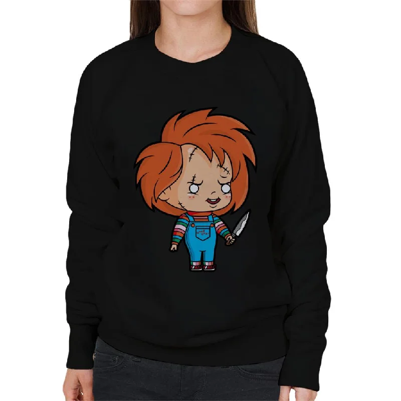 performance hoodie for gymChucky Kawaii Women's Sweatshirt