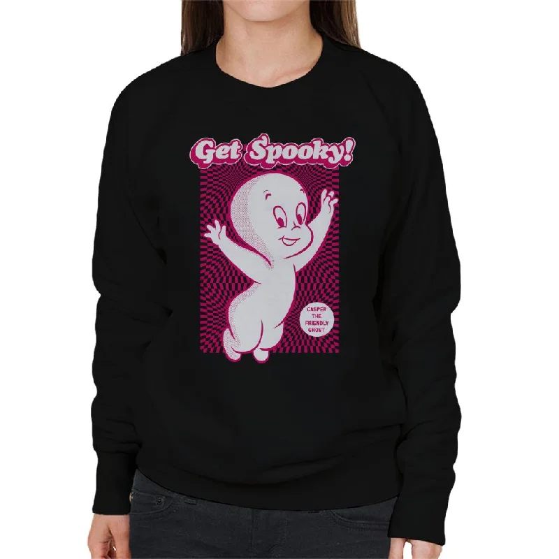 streetwear gym sweatshirtCasper The Friendly Ghost Get Spooky Women's Sweatshirt