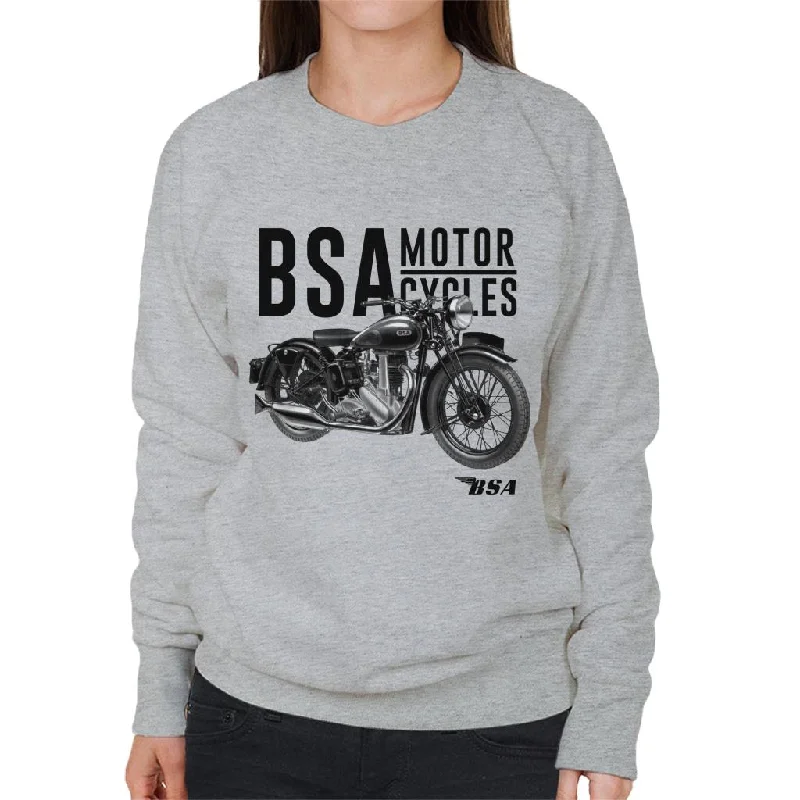 sleek gym hoodieBSA Motorcycles Golden Flash Women's Sweatshirt