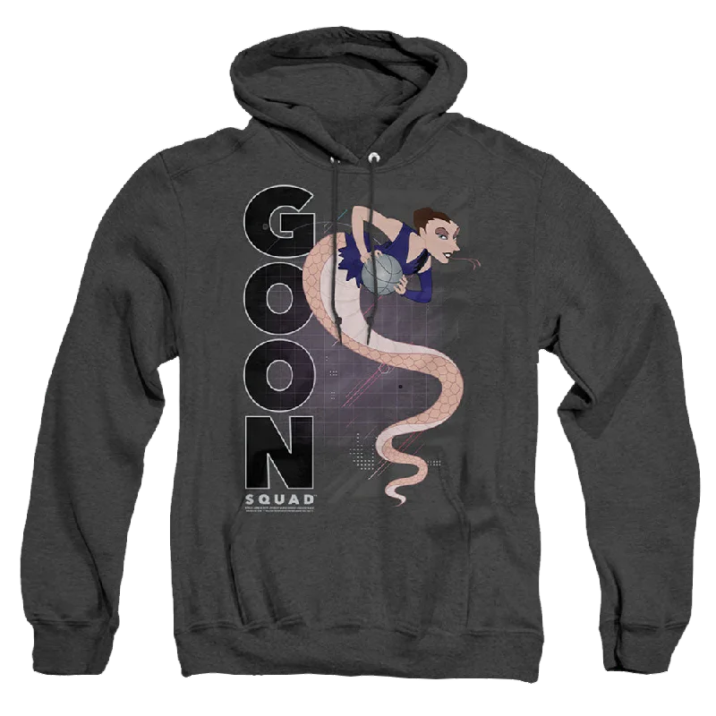 trendy zip-up hoodieSpace Jam - A New Legacy White Mamba - Heather Pullover Hoodie