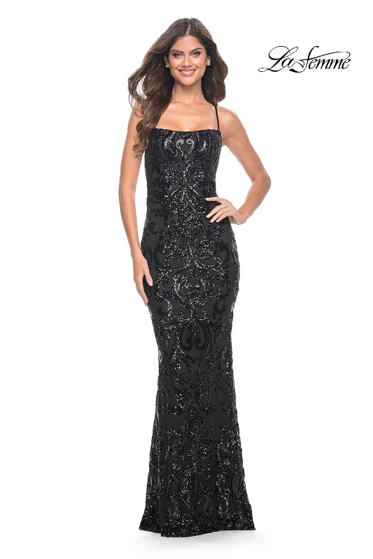 sleek dressLa Femme 32255